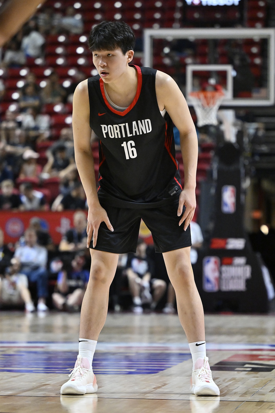 队记：杨瀚森被推搡后盯着勇士板凳席大笑 给他一份终身合同吧