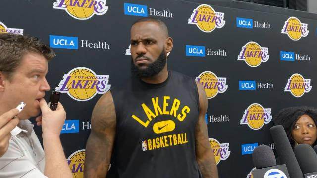 回主场湖人期待爆发 詹皇拒谈狄龙开全力詹模式？